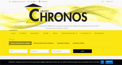 Desktop Screenshot of gruppochronos.it